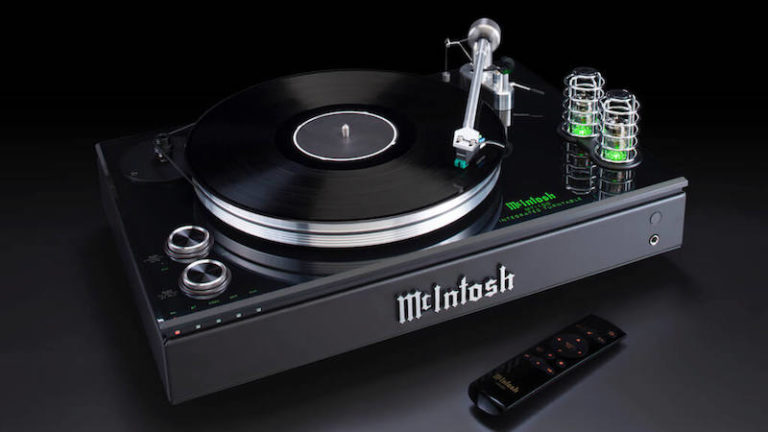 McIntosh MTI100, un plato todo-en-uno con Bluetooth