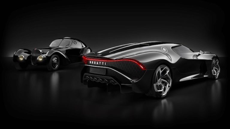 La Voiture Noire, una sola unidad del coche más exclusivo de Bugatti